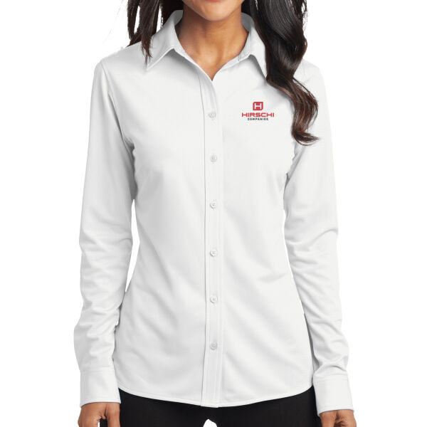   - Ladies Dimension Knit Dress Shirt Thumbnail