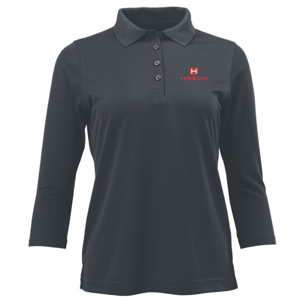   - Women's Lady Palm Three-Quarter Sleeve Polo Thumbnail